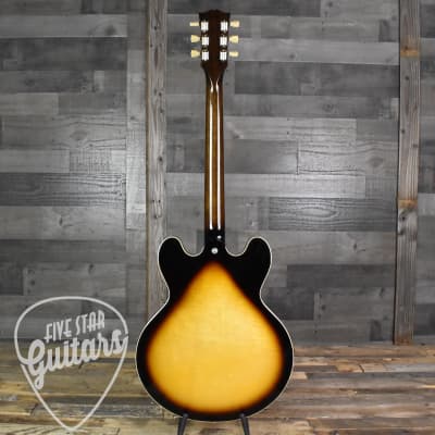 Gibson ES-335 - Vintage Burst with Hard Shell Case image 6