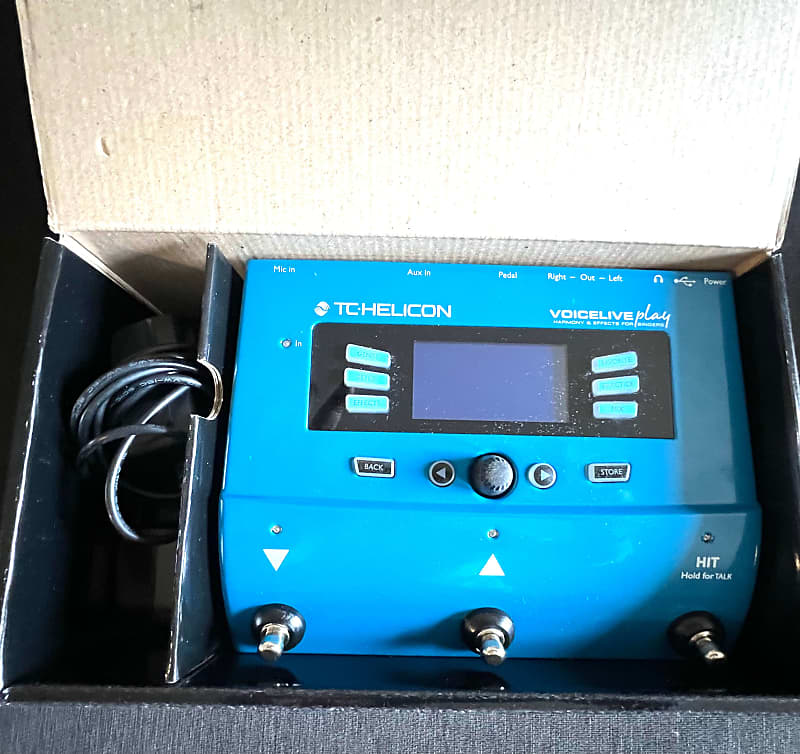 TC Helicon VoiceLive Play Vocal Harmony and Effects Pedal VLPLAY