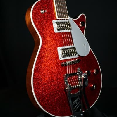 Gretsch G6129T-PE Players Edition Red Sparkle Jet (Actual Guitar) image 4