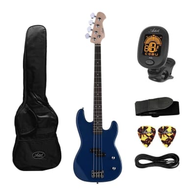 Artist APB Blue Bass Guitar w/ Accessories for sale