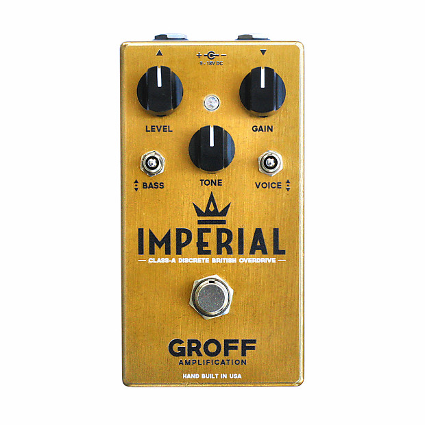 Groff Imperial British Overdrive Pedal image 1