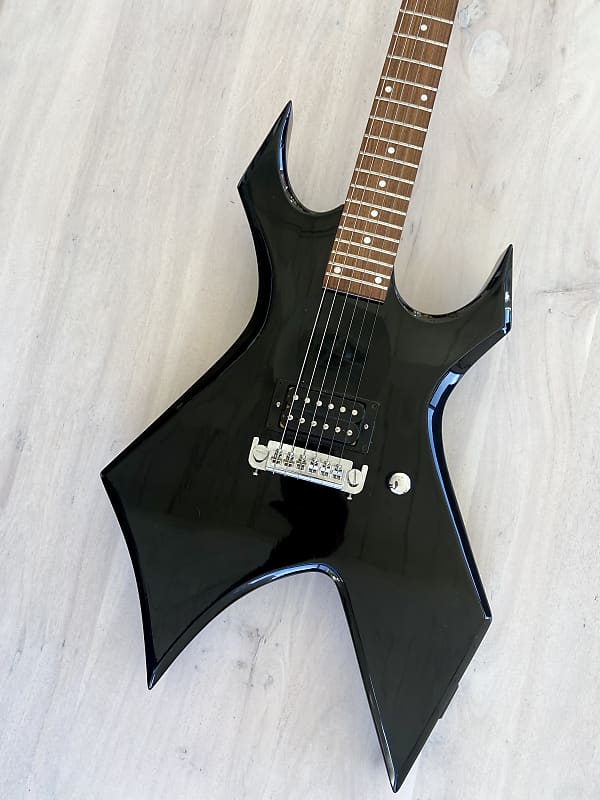 B.C. Rich Warlock Black | Reverb