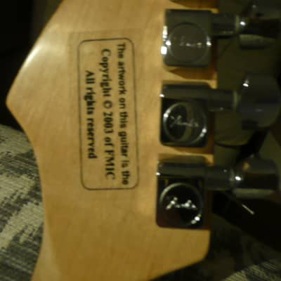 Fender FSR "Splattercaster" Standard Splatter Stratocaster with Rosewood Fretboard 2003 - 2004 Daphn image 16
