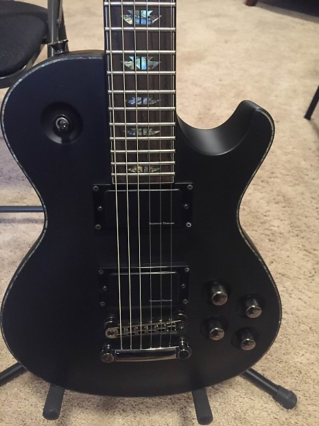 Matte Black Charvel Desolation DS-1 w/ Seymour Duncan | Reverb