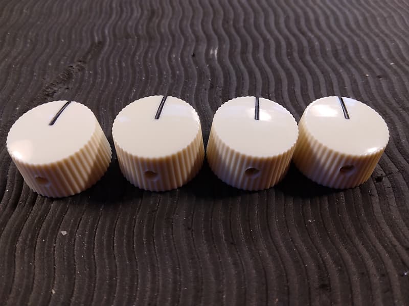 Unbranded 4 "Cupcake" Volume/Tone Knobs for Guitar 2023 Reverb