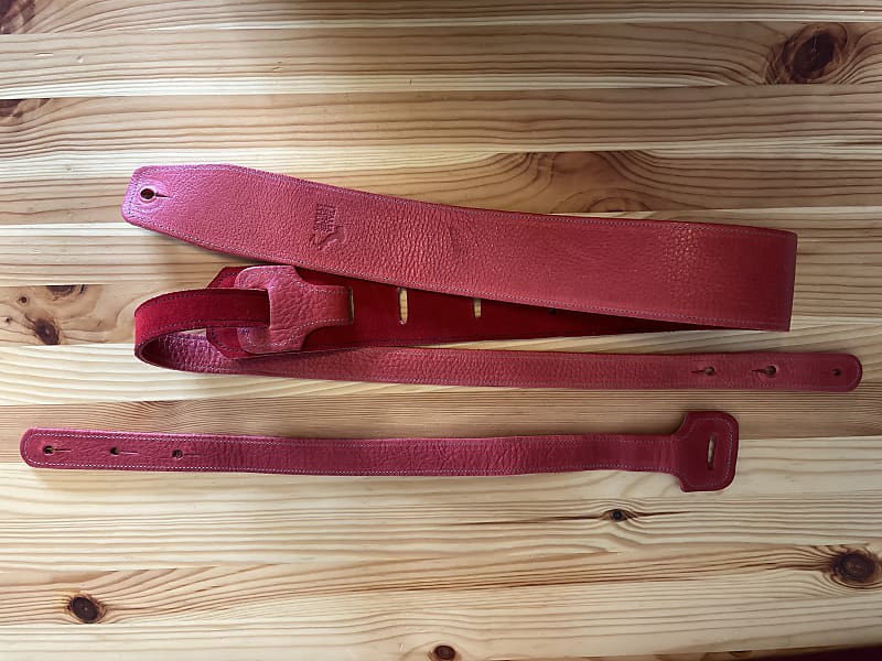2.5 Inch Wide Rossa Leather Guitar Straps – Italia Leather Straps