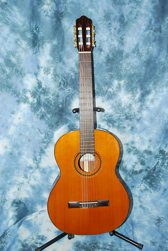 2012 New World Bubinga Model Classical Guitar Truss Rod New Strings Deluxe Original Hard Case image 1