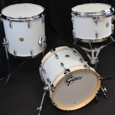 Gretsch 16/12/14" USA Custom Drum Set - Unique 3D Moire image 1