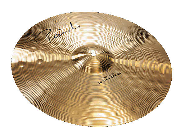Paiste Signature Precision 18" Thin Crash Cymbal/Model # CY0004101218/Warranty image 1