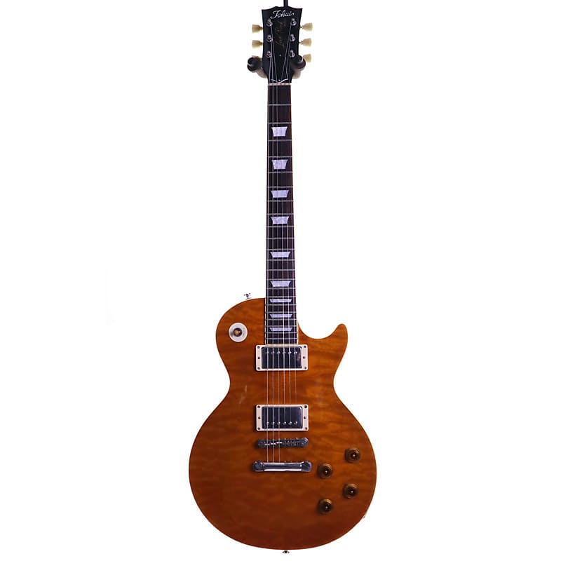 Tokai Love Rock Japan Amber Quilt Top Electric Guitar w Case