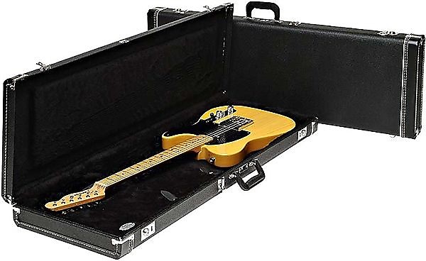 Fender G&G Standard Mustang/Jag-Stang/Cyclone Hardshell Case, Black with Black Acrylic Interior 2016 image 1