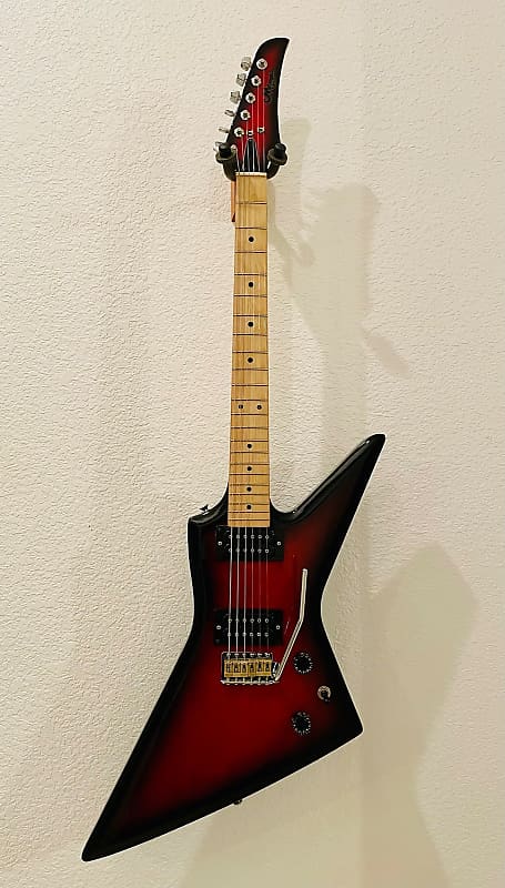 Memphis Explorer ZZ Deluxe Z Style Vintage Guitar 1980's