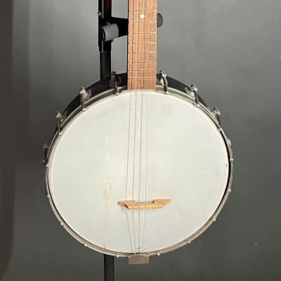 Vintage Silvertone 5 String Banjo w/resonator, Repair Project needs parts and work image 1