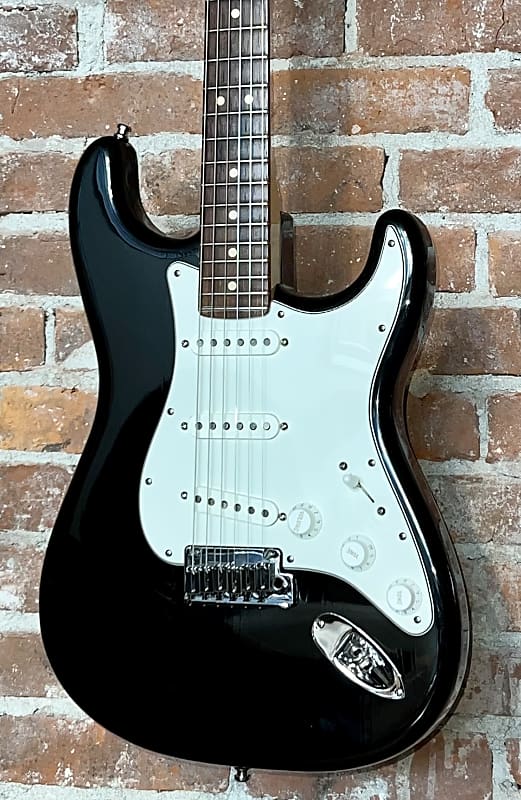 Excellent 2003 Fender Custom Shop Custom Classic Stratocaster, Black with Rosewood,  COA, Hang Tags & OHSC, Very Nice Package it will Ship Fast ! image 1