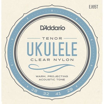 D'Addario EJ65T Tenor Pro-Arté Custom Extruded Nylon Ukulele Strings image 4