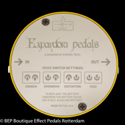 Expandora "GOLD" Edition Vintage Reissue - Overdrive - Distortion - Fuzz Pedal Bild 7