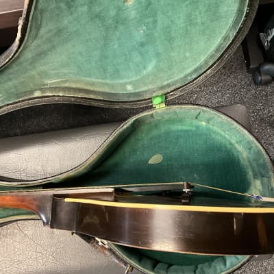 Gibson style A mandolin handmade in USA 1917 in excellent condition with original hard case image 24