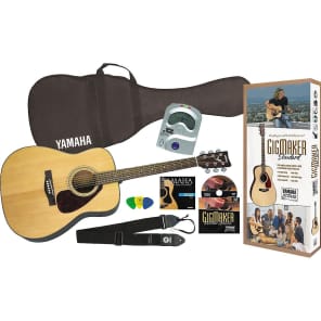 Yamaha Gigmaker Standard Acoustic Guitar Pack Natural