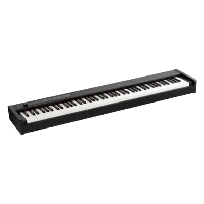 Korg D1 88-Key Digital Stage Piano and MIDI Controller Keyboard, Black image 2