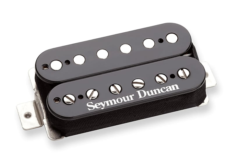 Seymour Duncan SH-14 Custom 5 Humbucker Electric Guitar Pickup, Black image 1