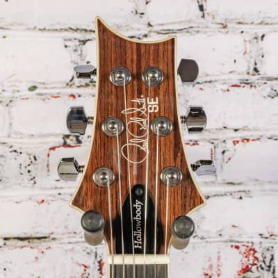PRS - Paul Reed Smith SE Hollowbody II - Hollowbody Electric Guitar - Faded Blue Burst - w/ Hardshell Case image 5