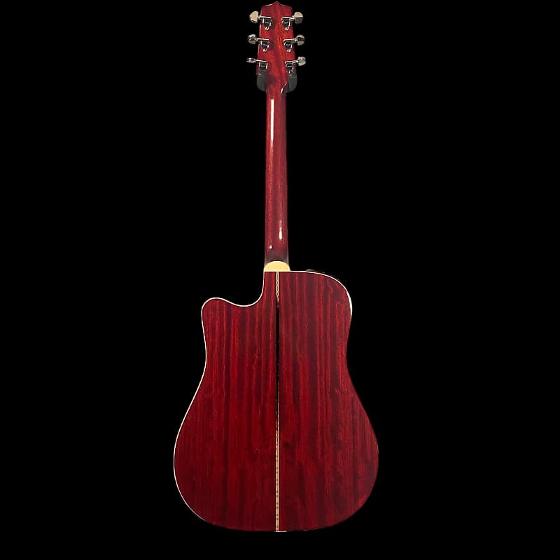 Takamine EF325SRC Dreadnought Acoustic-Electric - Red *Made