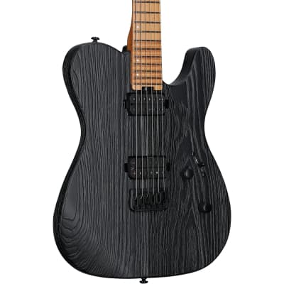 ESP LTD TE-1000 Electric Guitar, Black Blast image 1
