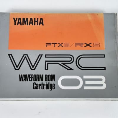 Buy used Yamaha PTX8/RX5 Waveform ROM WRC03 Cartridge