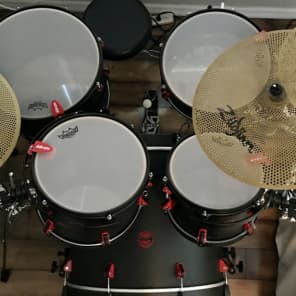 Ddrum Hybrid 5 Pieces Drum Set w/ Hardware Low Volume Zildjian Cymbals plus Mesh Heads image 4