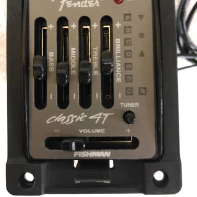 Acoustic Guitar pickup FISHMAN classic 4T Dual sensing system