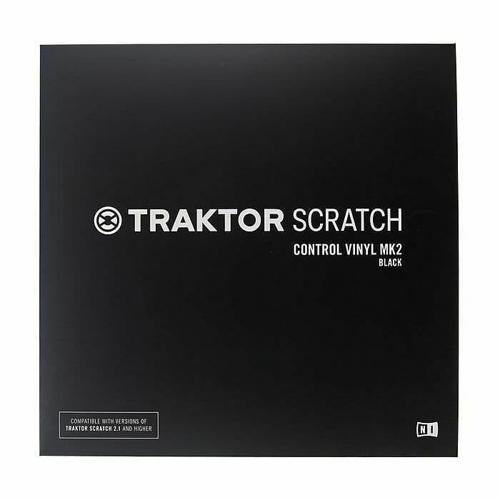 Native Instruments Traktor Scratch Control Vinyl MkII (black) (B