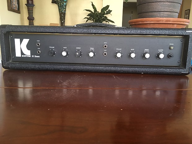 Kustom iii shop bass head