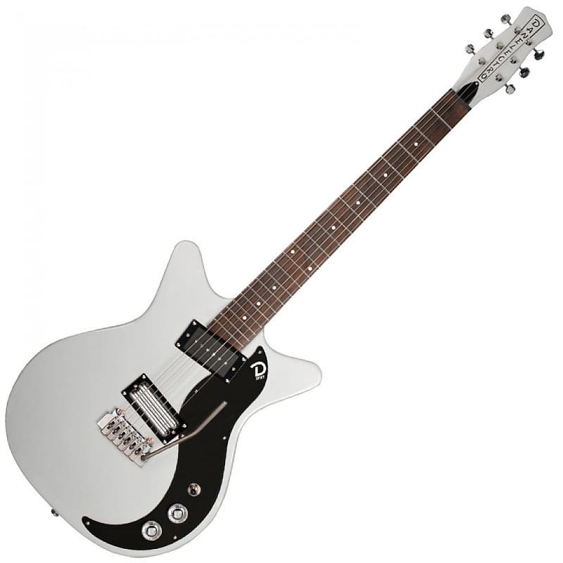 Danelectro 59XT Guitar with Vibrato ~ Silver image 1