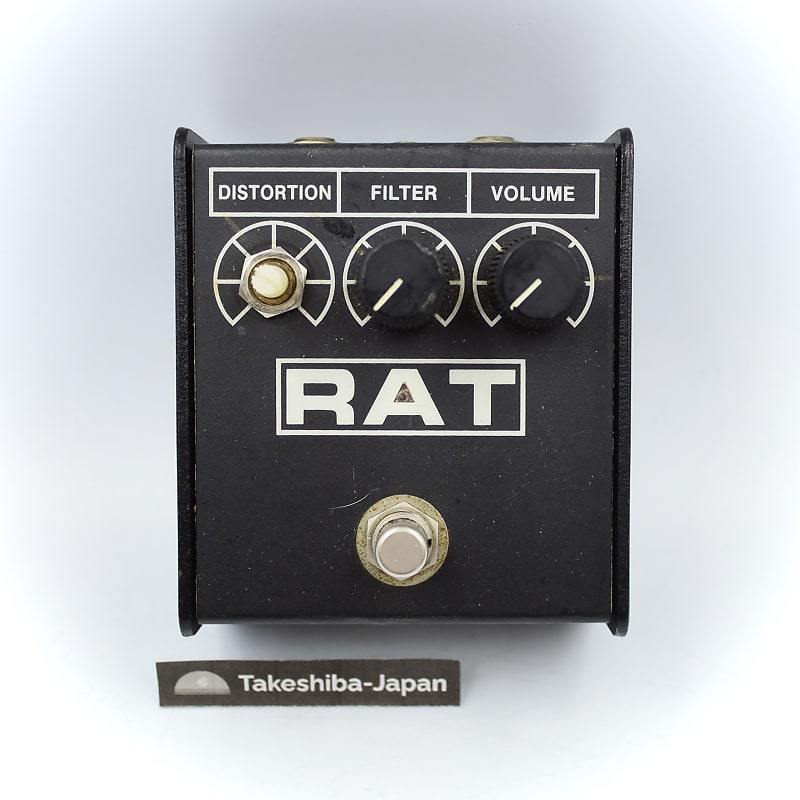 ProCo RAT Made in USA LM308AN Distortion Guitar Effect Pedal 229693