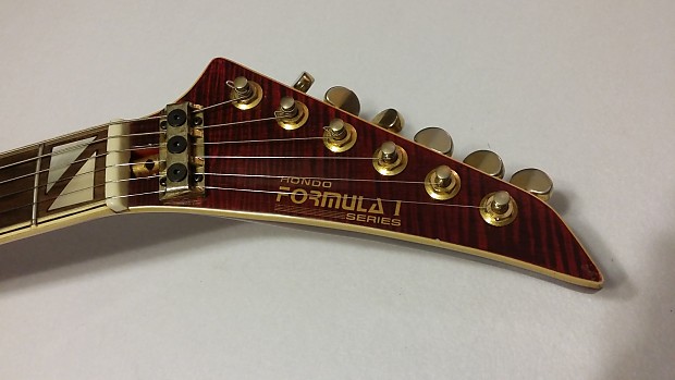 Hondo H770 Formula 1 Series Transparent Red | Reverb