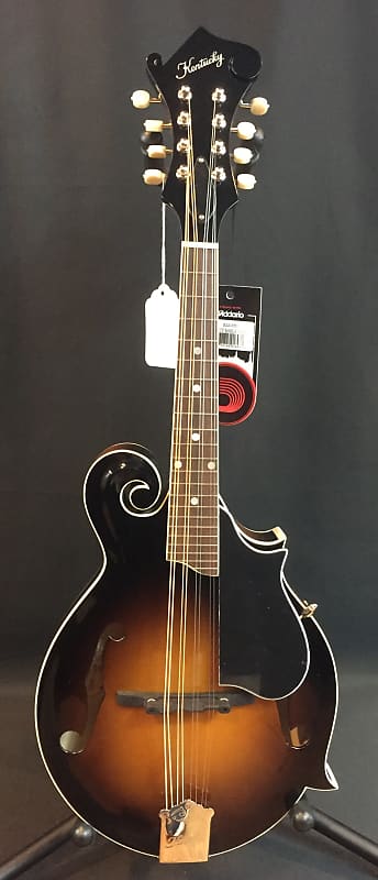 Kentucky KM-650 Standard F-Style Mandolin Vintage Sunburst w/ Travel Case image 1