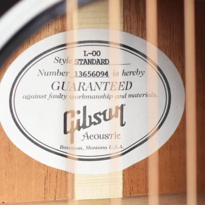 Gibson L-00 Standard Acoustic/Electric Vintage Sunburst - 13656094 image 8