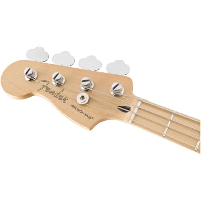 Fender Player Precision Left Handed Electric Bass Guitar, Maple Fingerboard, Black image 16