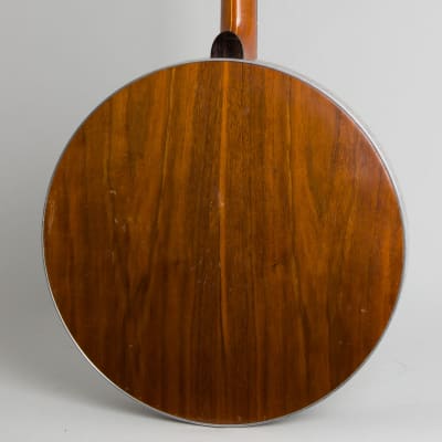 Ode  Model 35 Tenor Banjo,  c. 1963, ser. #815, tweed hard shell case. image 4