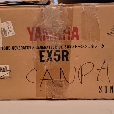 Yamaha EX5R Realtime Control Synthesizer with all original accessories including box - Free Shipping US & Canada image 15