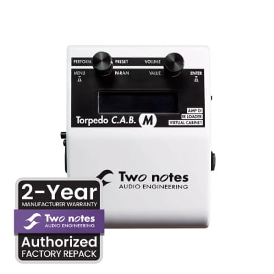 Reverb.com listing, price, conditions, and images for two-notes-torpedo-cab-m