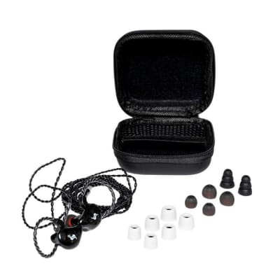 Stagg SPM-235 BK Dual Driver Sound Isolating In Ear Monitors with Case -Black image 7