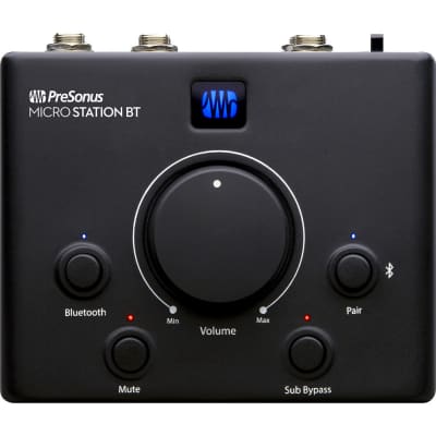 PreSonus Micro Station BT 2.1 Monitor Controller with Bluetooth image 2