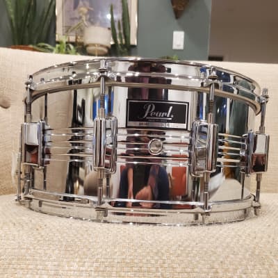 Pearl 4414D 6.5x14 Snare Drum 1980s image 1