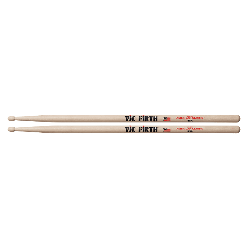 Vic Firth American Classic 85A Wood Tip Drum Sticks image 1