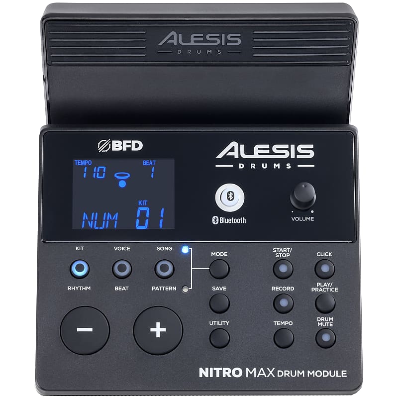 Alesis Nitro Max Mesh Electronic Drum Set COMPLETE DRUM BUNDLE