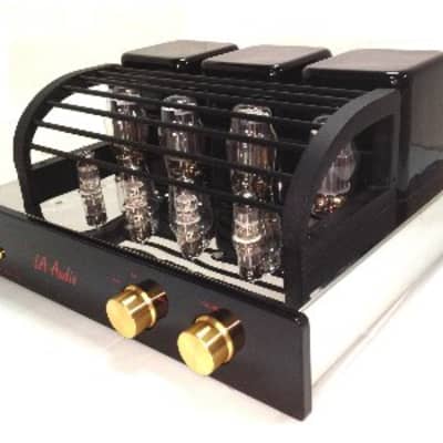 La Audio M-5 Integrated Vacuum Tube Amplifier with Remote Control (Black & Silver)