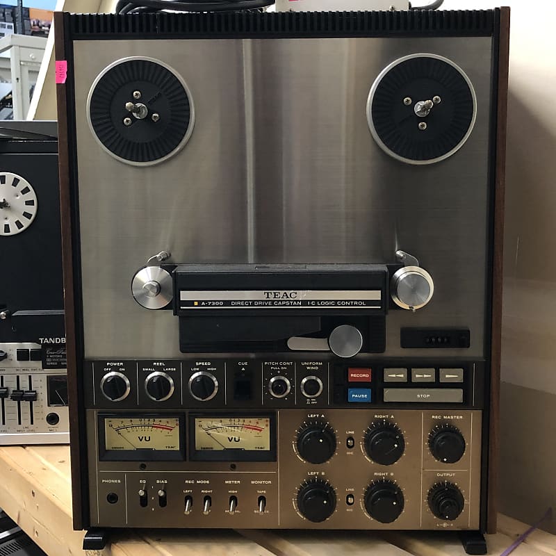 Teac A 7300 Pro Recorder Reel to Reel Tape Deck 4 Track 2 Channel on  PopScreen