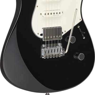 Yamaha PACSPL12 Pacifica Standard Plus Electric Guitar, Rosewood FB, Black image 1