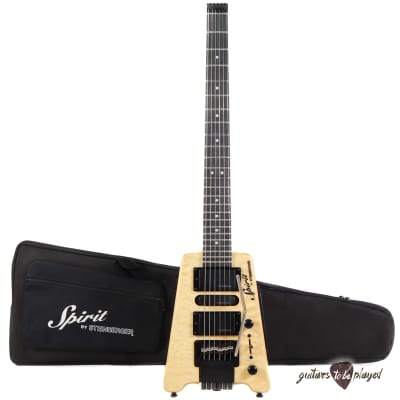 Steinberger Spirit GT-PRO Quilt Deluxe Headless Guitar w/ Gigbag – Natural  | Reverb Deutschland